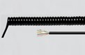 Полиуретановый спиральный кабель